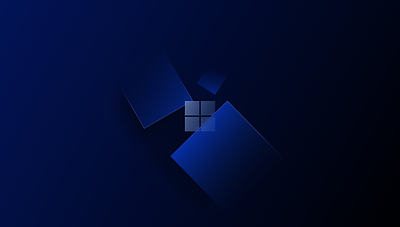 Windows Wallpapers Glassmorphism graphic design logo
