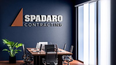Spadaro Contracting brand identity branding logo design stationery design stationery set visual identity
