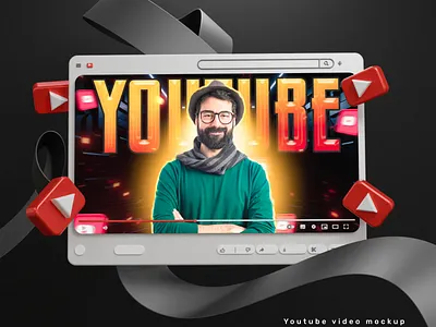 Professional Youtube thumbnail design abstract banner branding cover elegant eyecatching graphic design minimalist modern professional thumbnail thumbnails trend ui unique video youtube youtubethumbnail