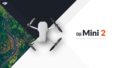 DJI Mini 2 branding design dji figma graphic design illustration keynote mini2 powerpoint ppt presantation ui