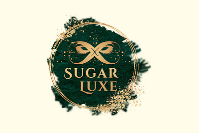 Sugar Luxe logo design 3d animation branding graphic design logo motion graphics ui