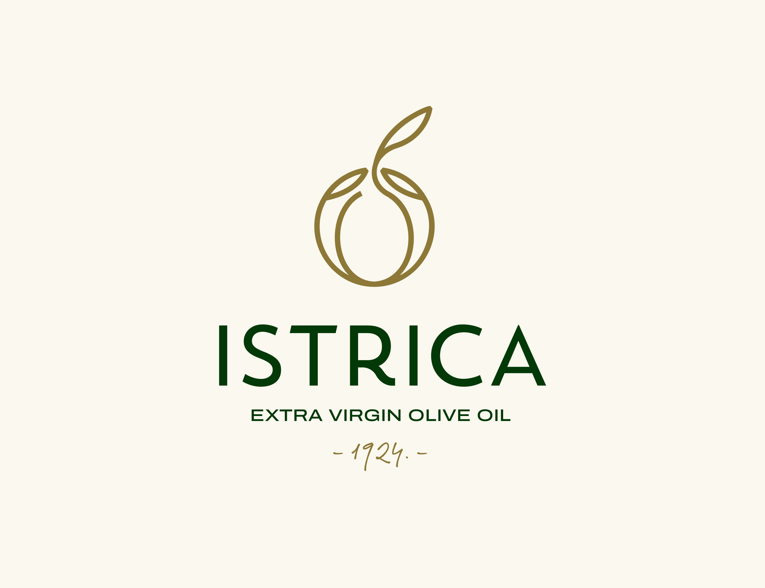 Istrica - Olive Oil Logo Design abstract brand identity letter letters logo logo design modern olive olive logo olive oil olive oil logo olives olives logo