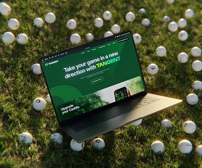 Tangent Golf app brand golf web website