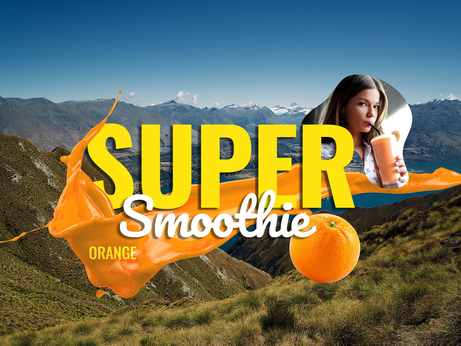 Transparency/change colours and fonts ad image by Constance