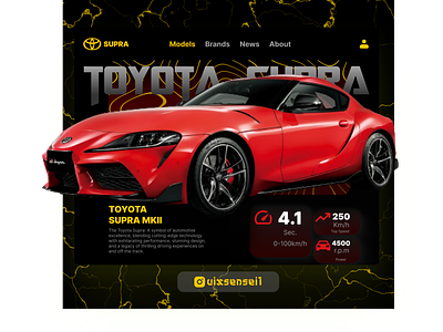 Supra Model Design 3d adobe animation branding figma graphic design illustrator photoshop ui ui design uidesign uiux uxdesign