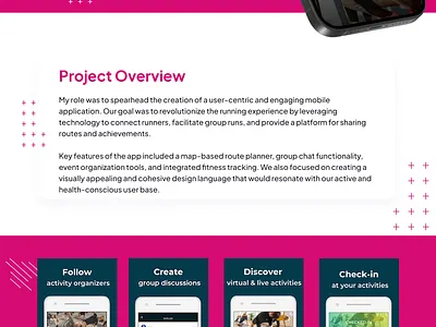 MyCrew App product design social fitness ui design ux design