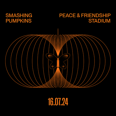 smashing pumpkins concept poster concept graphic design illustration illustrator poster