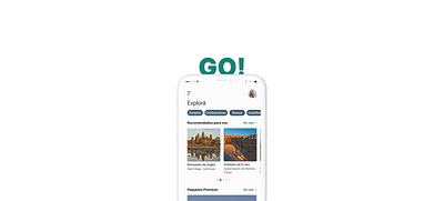 Go! App app design travel ui ui design user interface ux visual design