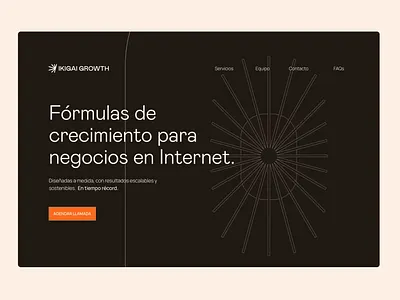 Ikigai Growth Branding animation branding graphic design growth illustrator logo marketing motion graphics roselab ui uiux uruguay uxui web website design