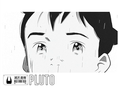 PLUTO_B&W series_3 2danimation animation anime design gif graphic design illustration manga motion design motion graphics motionlover naoki urasawa netflix pluto