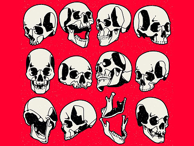 腐った cartoon cd character design graphic design illustration music skull vector vinyl