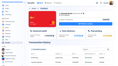 Wallets figma product design ui ux