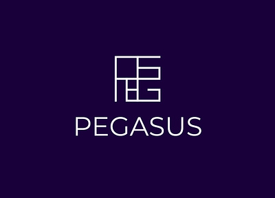 PEGASUS / Architectural Firm logo branding dailylogochallenge design graphic design illustration logo typography vector