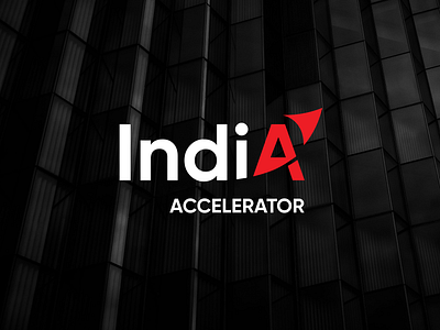 India Accelerator - Logo & Brand Identity Design brand brand identity branding graphic design illustration ind logo typography ui uiux ux visual identity