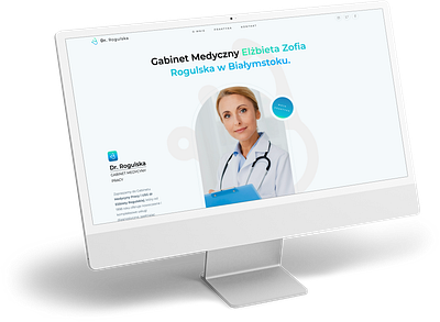 Dr. Rogulska Medical Clinic Białystok branding logo ui web webdesign websitedesign