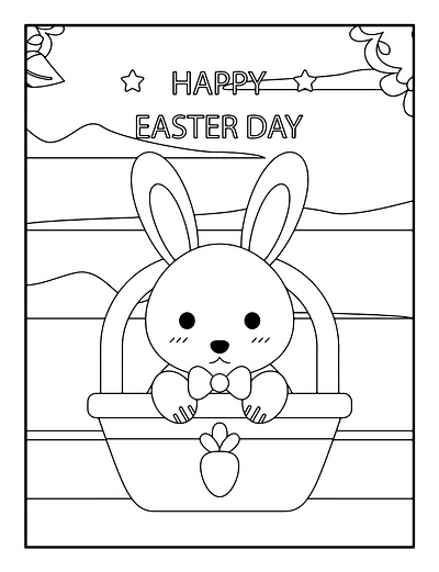 Ester coloring pages egg