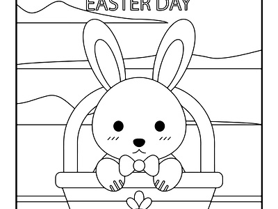 Ester coloring pages egg