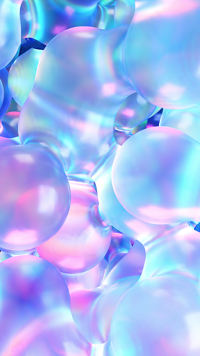 Colorful bubbles 3d 3d animation graphic design motion graphics