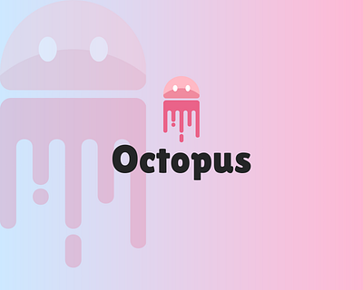Octopus beach creature logo logo design mnimalist logo octopus sea sea food