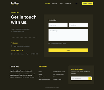 Contact Page contact us design landing page uidesign uiux ux