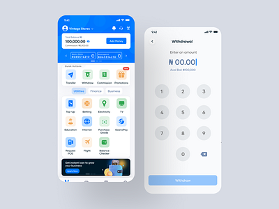 A Fintech Mobile App fintech app product design technology uiuxdesign