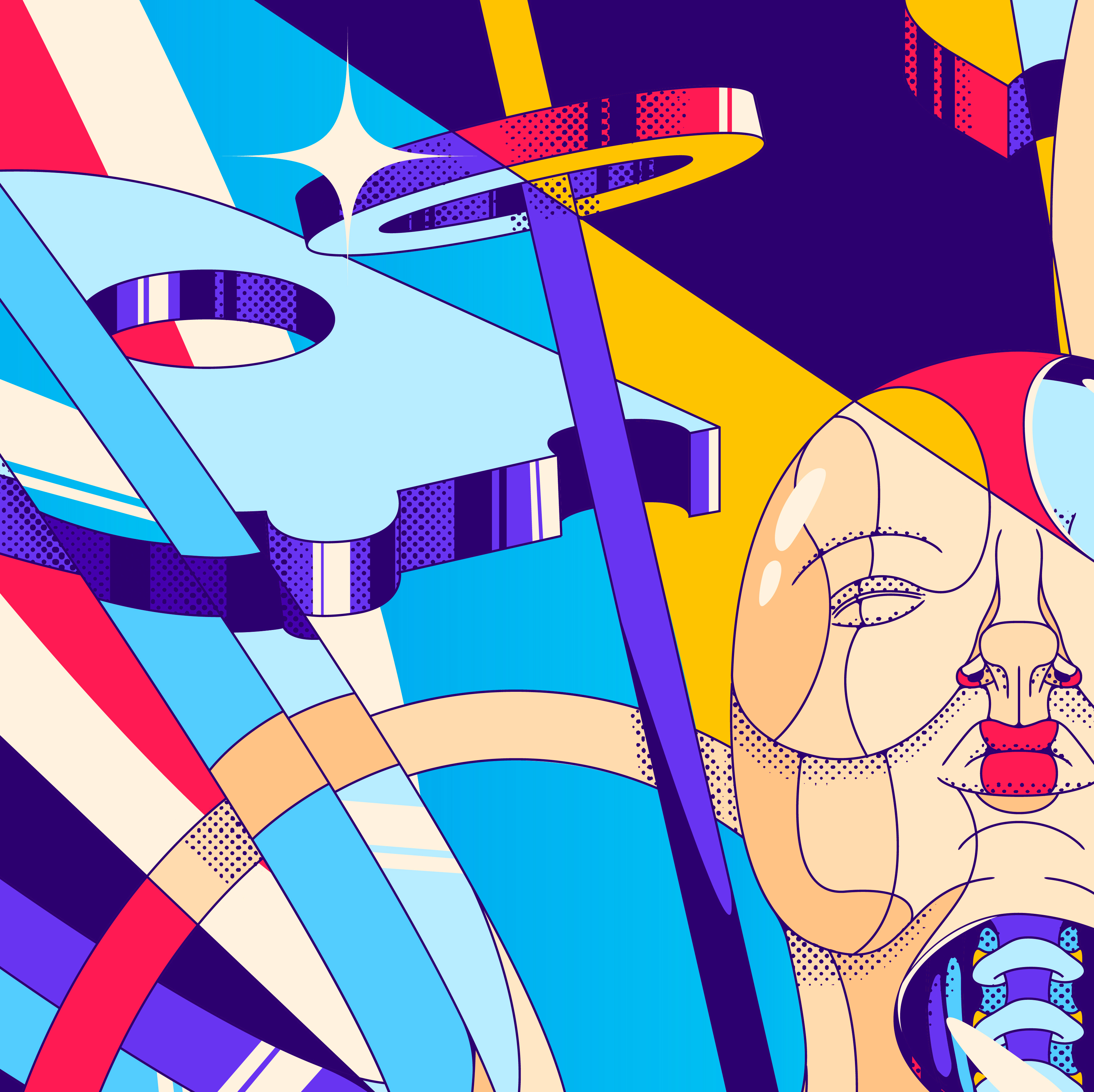 Aquella Tempestad adobe illustrator art designer digital drawing digital illustration illustration illustrator