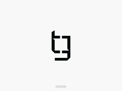 TG Monogram Technology Logo bitcoin branding crypto crypto logo geometric geometric logo logo minimal monogram square startup tech tech logo technology technology logo
