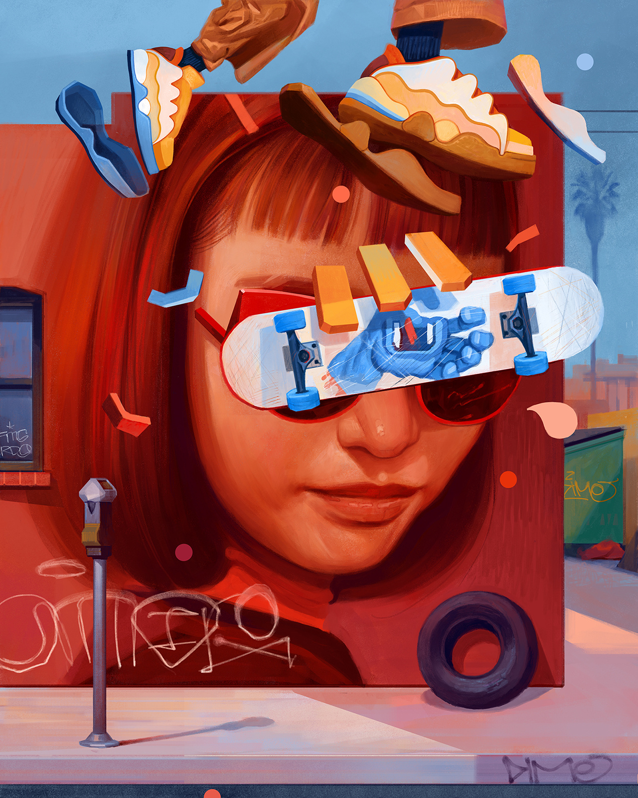 Up, Up and Away illustration