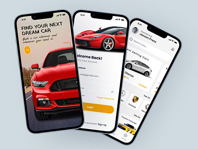 Car Selling Mobile App Design agency app design app ui buy car car buying app car rent car selling car selling app figma design inspiration mobile app ui mobile application mobileui oline car selling online car shop sell car trendy ui design uidesign vinomind