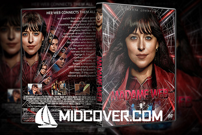 Madame Web (2024) DVD Cover design dvd dvdcover dvdcustomcover photoshop