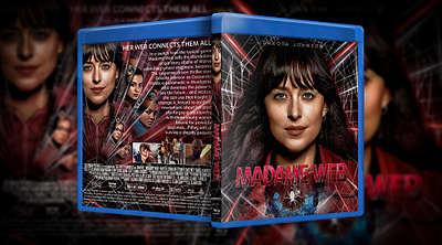 Madame Web (2024) Bluray Cover design dvd dvdcover dvdcustomcover photoshop