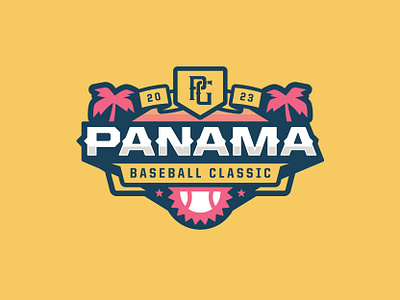 Panama Baseball Classic baseball design fun graphic design illustration logo panama vector