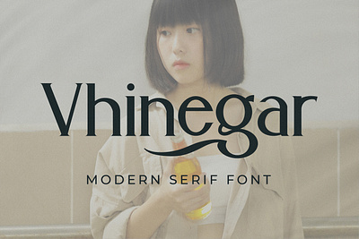 Vhinegar - Modern Serif Font style