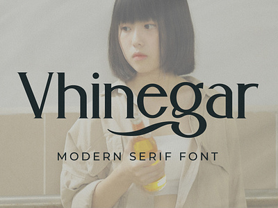 Vhinegar - Modern Serif Font style