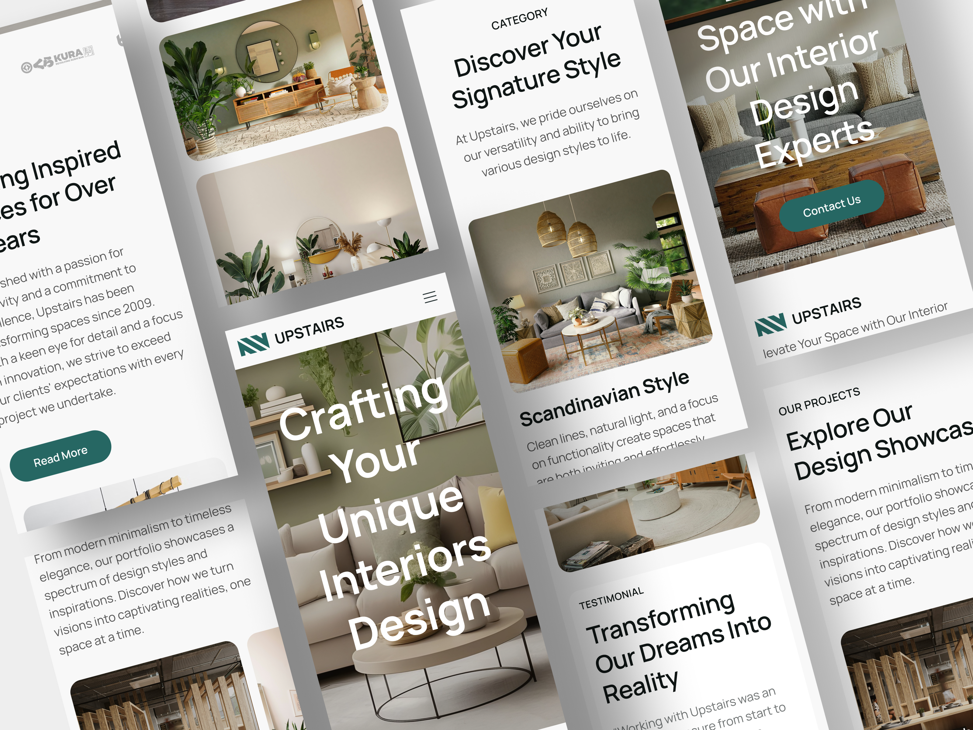 Upstairs - Interior Design Agency Responsive architecture company furniture home home decor interior interior agency interior architecture interior design landing page mobile responsive responsive responsive design room ui web design website