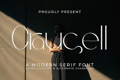 Craucell - A Modern Serif Font style