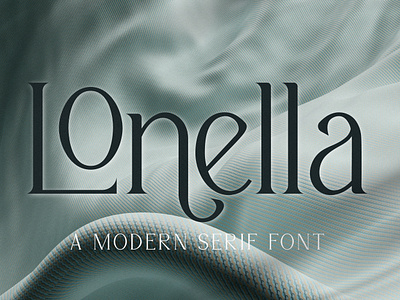 Lonella - A Modern Serif Font style