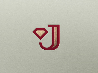 Jewels ampersandrew bacon branding diamond gold j jewel logo typography
