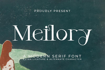 Meilory - A Modern Serif Font style