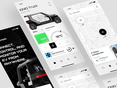 Hyundai UTV Mobile App app app design car cybertruck electric vehicle electric vehicle app ev ev app ev mobile futuristic hyundai hyundai ev mobile mobile app mobile design utv vehicle