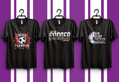 Soccer sports typography t shirt typography