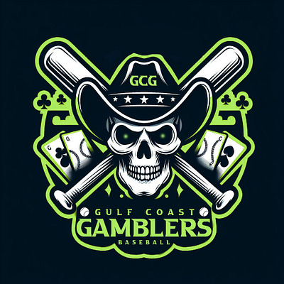 Logo for GAMEBLERS BASEBALL 3d branding graphic design logo motion graphics