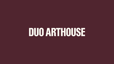 Duo Arthouse art brand brand identity branding colour design duo duo arthouse ecommerce graphic design identity logo salumi salumi studio typography visual identity