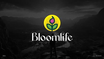 Bloomlife Branding brand and identity branding design grahic design graphic design graphics illustration logo socialmedia ui vector