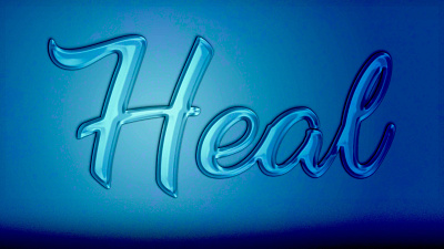 Heal Typo design graphic design typography