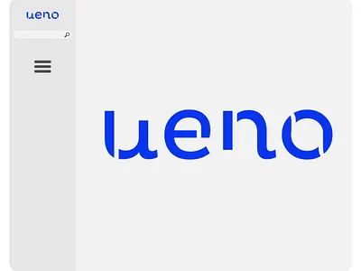 UENO, ueno 3d animation brand branding branding logo business creative design graphic graphic design identity identity design logo logo design marketing new logo ueno ueno logo ui
