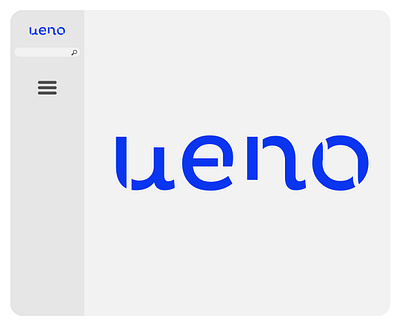 UENO, ueno 3d animation brand branding branding logo business creative design graphic graphic design identity identity design logo logo design marketing new logo ueno ueno logo ui