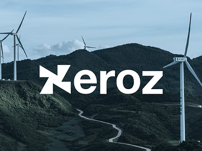 Xeroz® - Logo Design I Wind Electrical Energy Branding brand identity branding electric energy electrical electrical energy energy energy brand logo identity identity design logo logo branding logo design renewable stationery visual identity wind wind energy