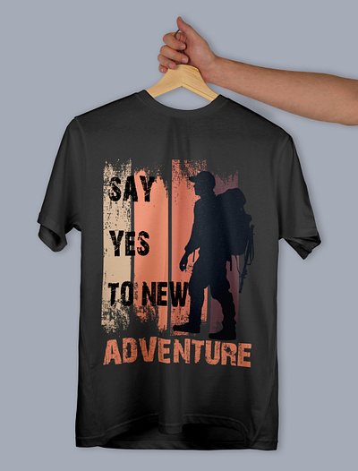 ADVENTURE T Shirt Design adobe illustrator branding design graphic design logo t shirt t shirt design vector