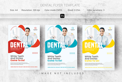 Dental Flyer Templates by Md. Ariful Islam on Dribbble